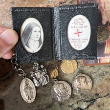 Vintage leather Relic folder