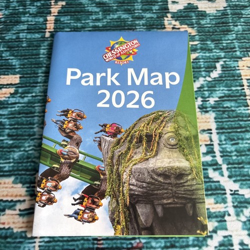 Chessington 2026 park map - chessington,