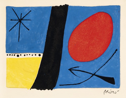 Joan miro composition - joan, composition,