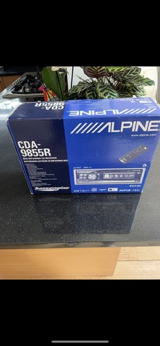 Alpine cda 9855r car stereo - alpine,