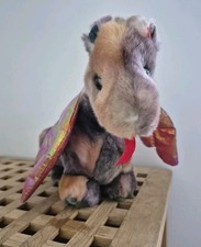 Ty Beanie Buddies Babies Scorch Dragon