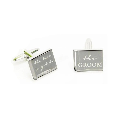 The groom cufflinks amore - the,
