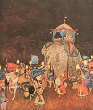 EDMUND DULAC vintage mounted