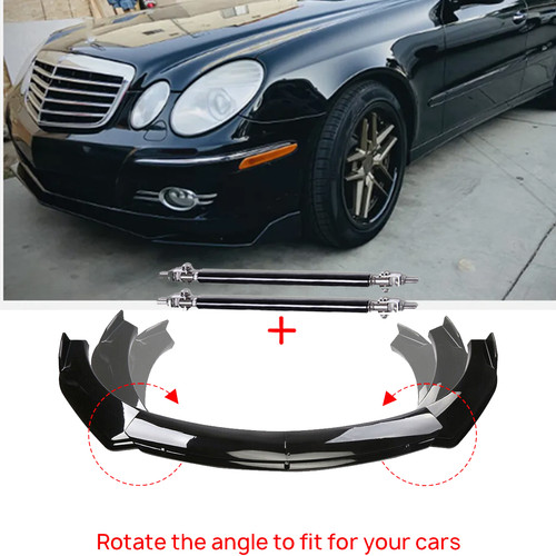 Front bumper lip splitter - bumper,