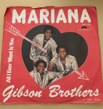 Gibson Brothers - Mariana ( Import Copy) used 7" vinyl record