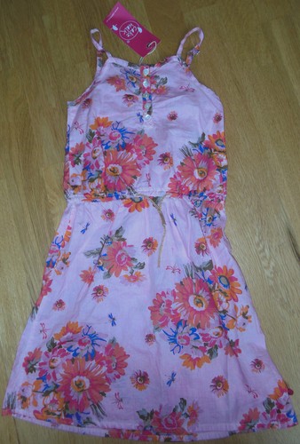 Cakewalk dress baby girl pink