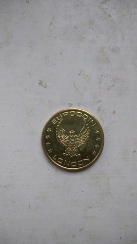 Eurocoin london brass tokens - eurocoin,
