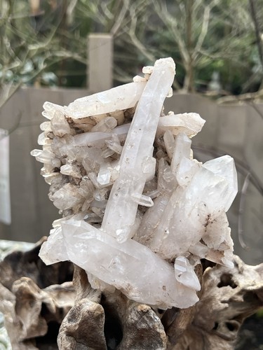 Brazilian clear quartz cluster - brazilian,