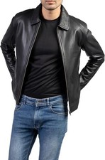 Premium leather jacket men - premium,
