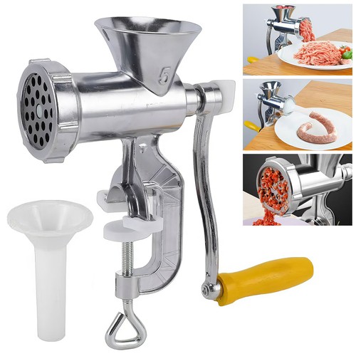 Manual meat grinder - grinder, crank