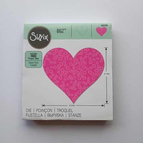 Sizzix bigz die heart - sizzix, #3