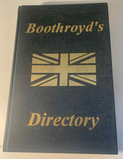 BOOTHROYD'S DIRECTORY OF