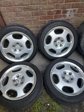 Genuine Mercedes Benz W210 MEKAB 17"ALLOYS 2104011602 7.5JX17" ET37 clk slk