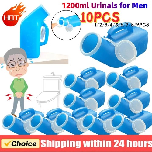 Male urinal bottle - 2x,