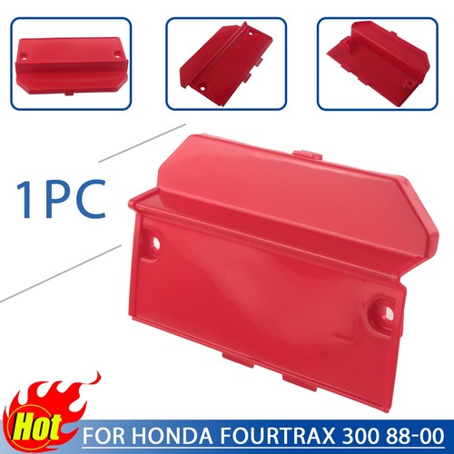 Red abs battery box cover - battery,