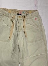 Gap Kids 3/4 Length Cream Trousers Age 8-9