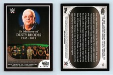 Tribute To Dusty Rhodes #42 WWE Road To Wrestlemania 2016 Topps Trading Card