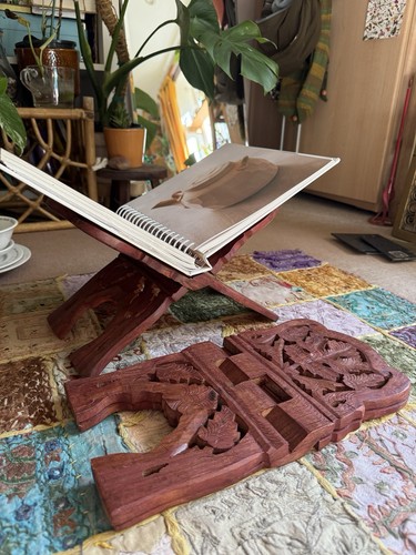 Vintage wooden whimsical - x2,