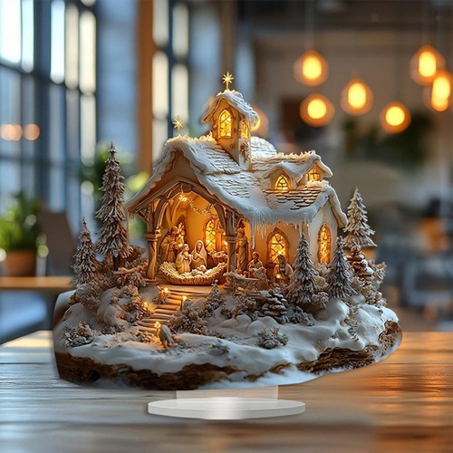 Christmas nativity scene - christmas,