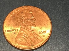 2001d one cent American 1 USA