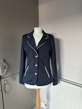Horka Riding Jacket Size L Navy With Bling Buttons