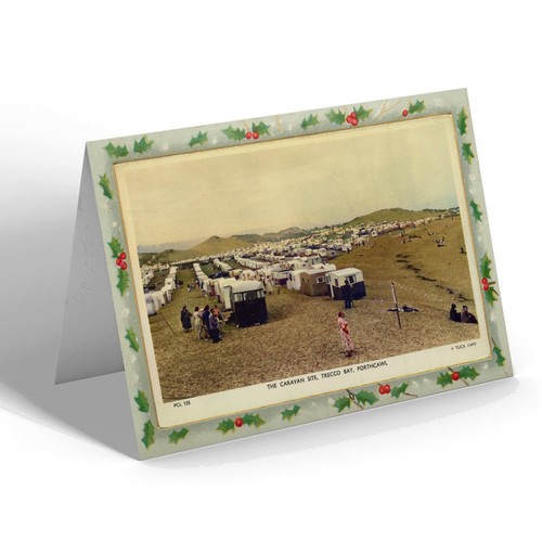 Xmas notelet vintage - xmas,
