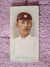 WILLS - 1896 CRICKETERS # LOCKWOOD  SURREY   FR