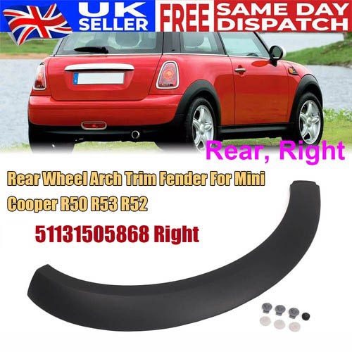 Rear right wheel arch - right,