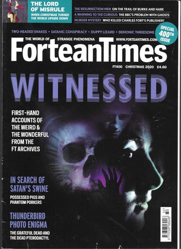 Fortean times magazine 400 - times, #400