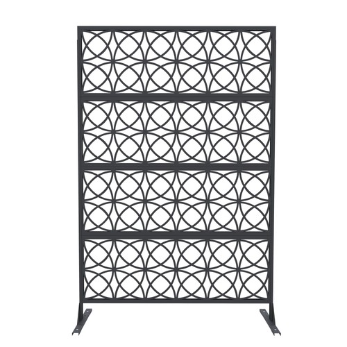 Metal outdoor privacy screen - metal,