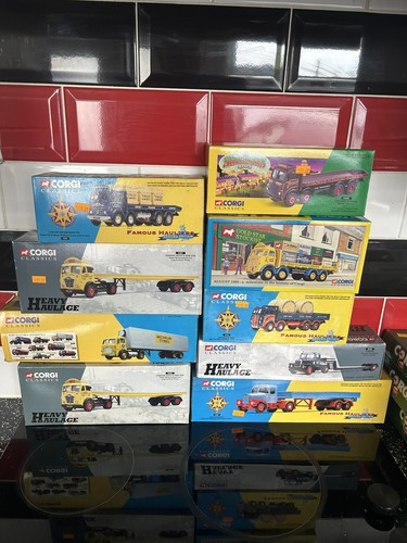 Corgi model trucks - corgi,