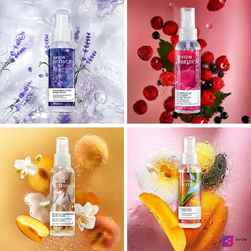 Avon senses body mist - x,