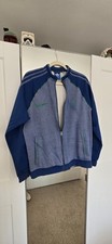 adidas Vespa Track Jacket Blue, Size Large Used Condition RETRO