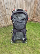 Osprey Poco AG Plus Child Carrier Backpack With Rain Cover.