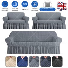 1/2/3 Seater High Elastic Stretch Lounge Sofa Covers Slipcover Couch Protector
