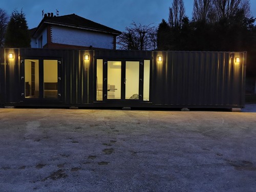 Converted shipping container - converted,