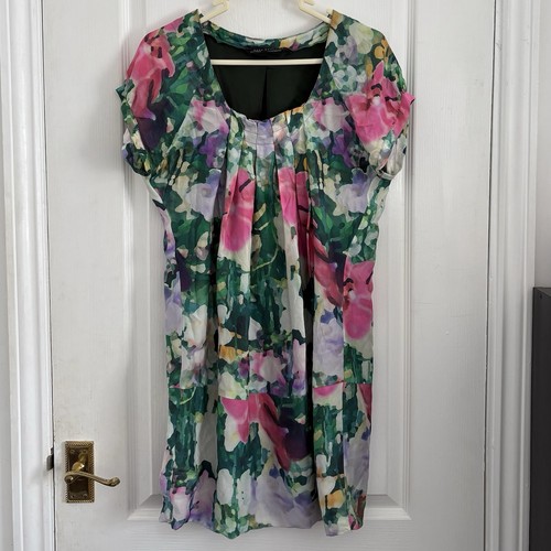 Multicoloured floral zara top - multicoloured,