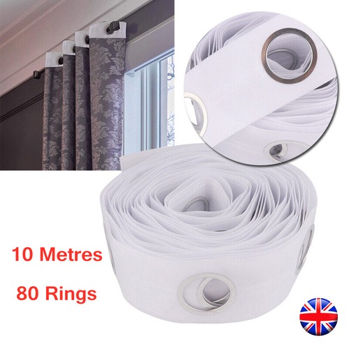Curtain header tape with - with, round