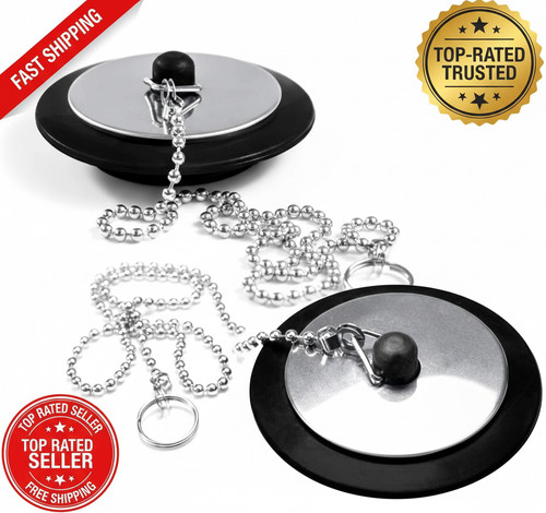 Chrome rubber bath - chrome, &sink