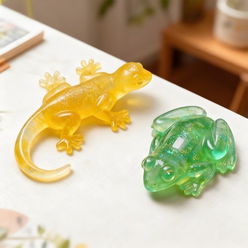 Cartoon animal resin silicone - animal,