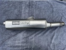APRILIA RSV1000 RACING EXHAUST MUFFLER SYSTEM ME E11 0063 01 USED RSV 1000 