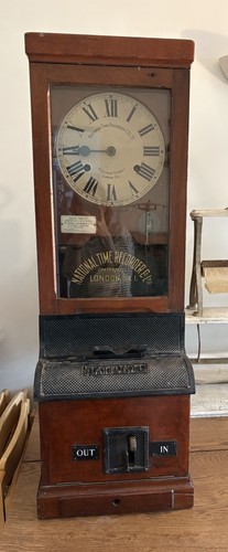 Antique national time - national, recorder