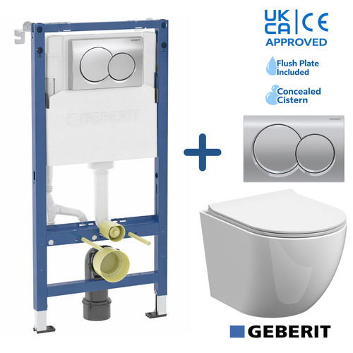 Wall hung toilet - hung,