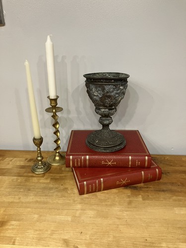 Antique spelter church - antique,
