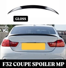 BMW 4 SERIES F32 GLOSS BLACK MP STYLE REAR BOOT SPOILER COUPE 2013-2020