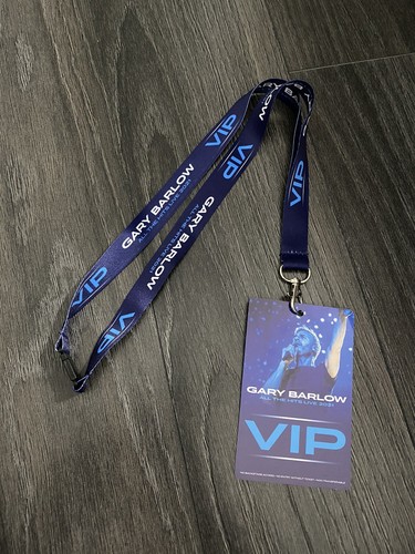 Gary barlow vip lanyard - barlow,