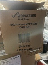 Worcester 60/100mm  Vertical Flue Kit