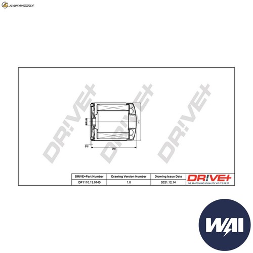 Fuel filter dp1110 - fuel, dp1110.13.0145