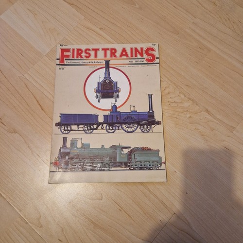First trains the illustrated - trains.,