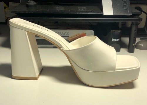 Amisu high heel slip clog - amisu, on